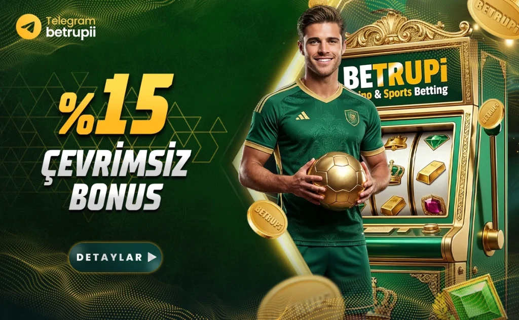 Betrupi yüzde 15 çevrimsiz bonus kampanyası
