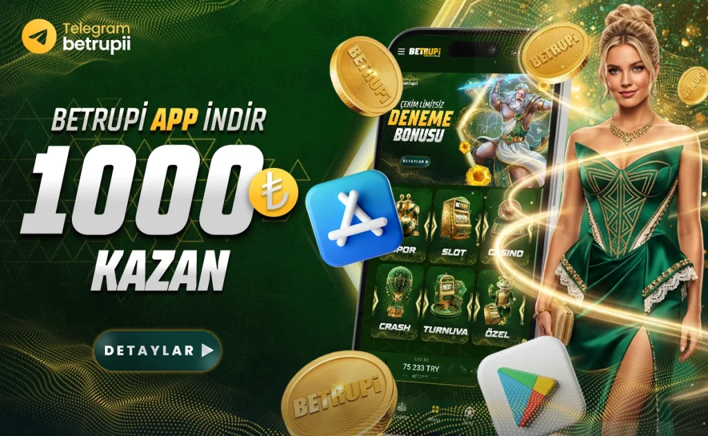 Betrupi Mobil Giriş - Betrupi mobil uygulama indir 1000 TL bonus kampanyası