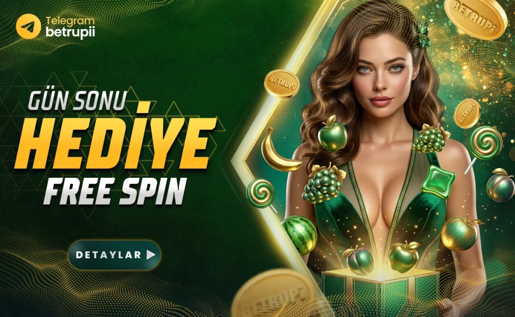 Gün Sonu Free Spin - Betrupi gün sonu hediye free spin kampanyası